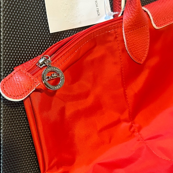 Red Longchamp Tote - Picture 5 of 5